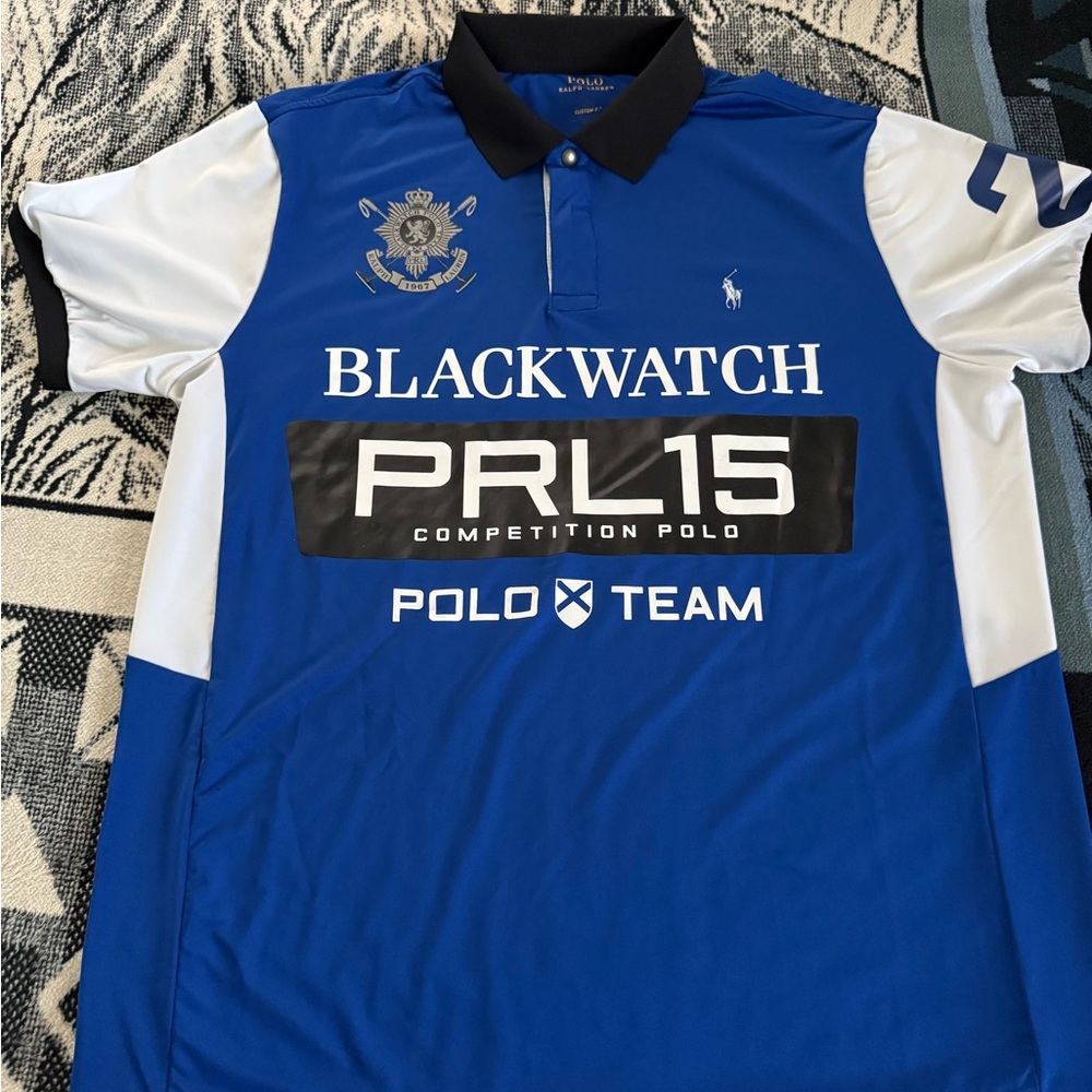 Polo Ralph Lauren BlackWatch PRL15 #2 Competition Royal Blue/White/Silver Polo